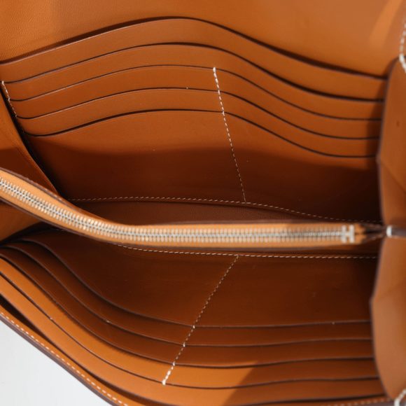 Hermès Fauve Barenia Constance Long Wallet PHW - Picture 7 of 7